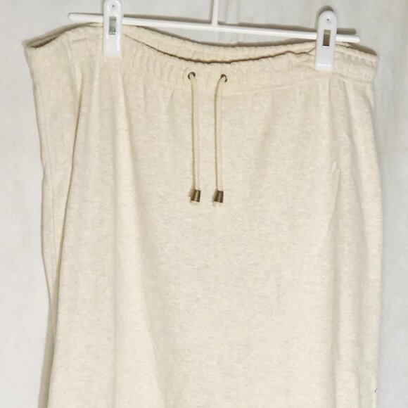 Dana b & karen long skirt cotton blend draw string elastic waist small READ - Picture 2 of 7